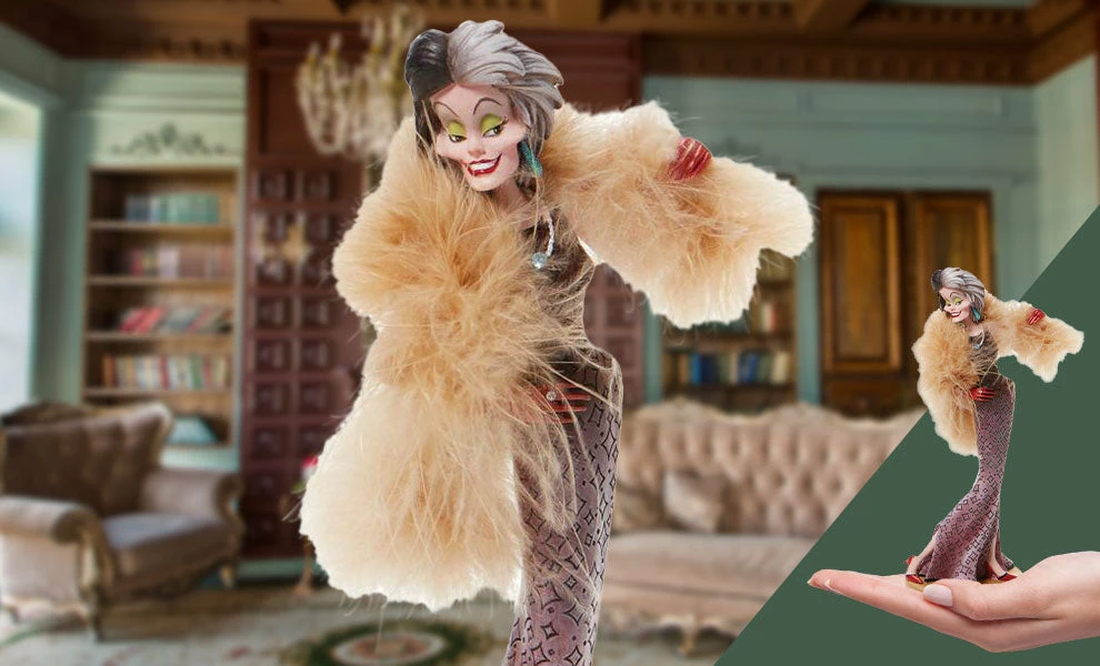 Wholesale π SIDESHOW COLLECTIBLES Cruella Couture De Force Polyresin Figure By Enesco, LLC Disney Showcase π 1 SIDESHOW COLLECTIBLES Cruella Couture De Force Polyresin Figure By Enesco, LLC Disney Showcase