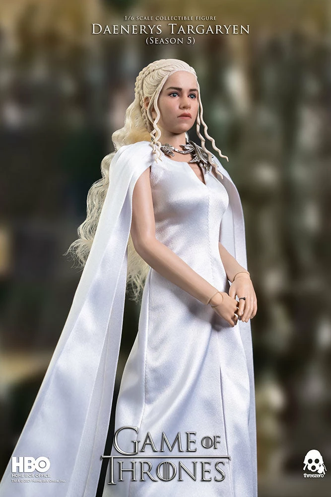 Brand new ๐ Daenerys Targaryen (Season 5) Sixth Scale Figure By Threezero Game Of Thrones ๐ 11 Daenerys Targaryen (Season 5) Sixth Scale Figure By Threezero Game Of Thrones