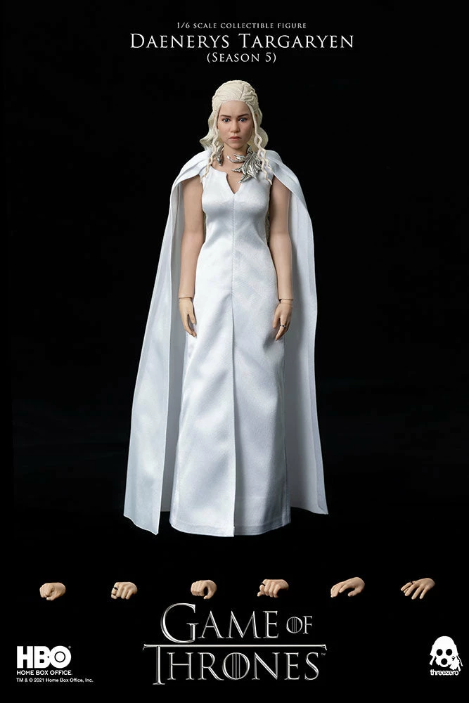 Brand new ๐ Daenerys Targaryen (Season 5) Sixth Scale Figure By Threezero Game Of Thrones ๐ 5 Daenerys Targaryen (Season 5) Sixth Scale Figure By Threezero Game Of Thrones
