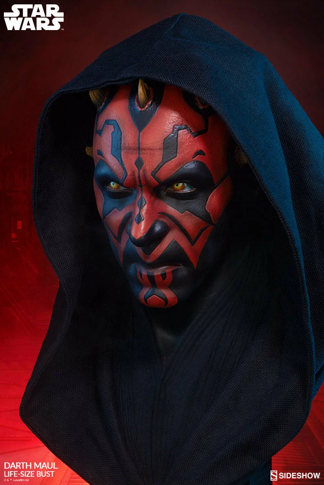 New 🧨 LIFE SIZED STATUES PROPS Darth Maul Life-Size Bust By Sideshow Collectibles 🥰 25 LIFE SIZED STATUES PROPS Darth Maul Life-Size Bust By Sideshow Collectibles