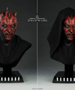New 🧨 LIFE SIZED STATUES PROPS Darth Maul Life-Size Bust By Sideshow Collectibles 🥰 28 LIFE SIZED STATUES PROPS Darth Maul Life-Size Bust By Sideshow Collectibles