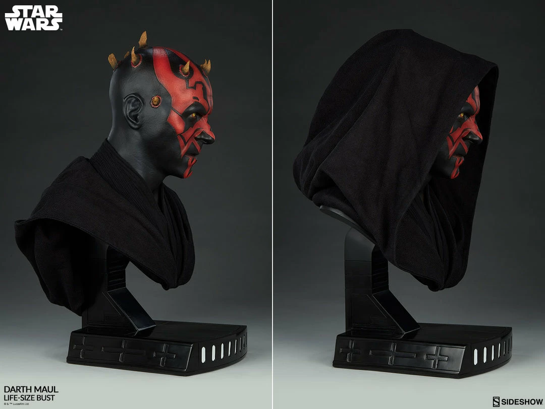 New 🧨 LIFE SIZED STATUES PROPS Darth Maul Life-Size Bust By Sideshow Collectibles 🥰 9 LIFE SIZED STATUES PROPS Darth Maul Life-Size Bust By Sideshow Collectibles