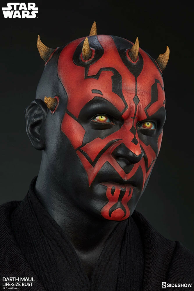 New 🧨 LIFE SIZED STATUES PROPS Darth Maul Life-Size Bust By Sideshow Collectibles 🥰 12 LIFE SIZED STATUES PROPS Darth Maul Life-Size Bust By Sideshow Collectibles