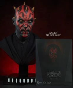 New 🧨 LIFE SIZED STATUES PROPS Darth Maul Life-Size Bust By Sideshow Collectibles 🥰 45 LIFE SIZED STATUES PROPS Darth Maul Life-Size Bust By Sideshow Collectibles