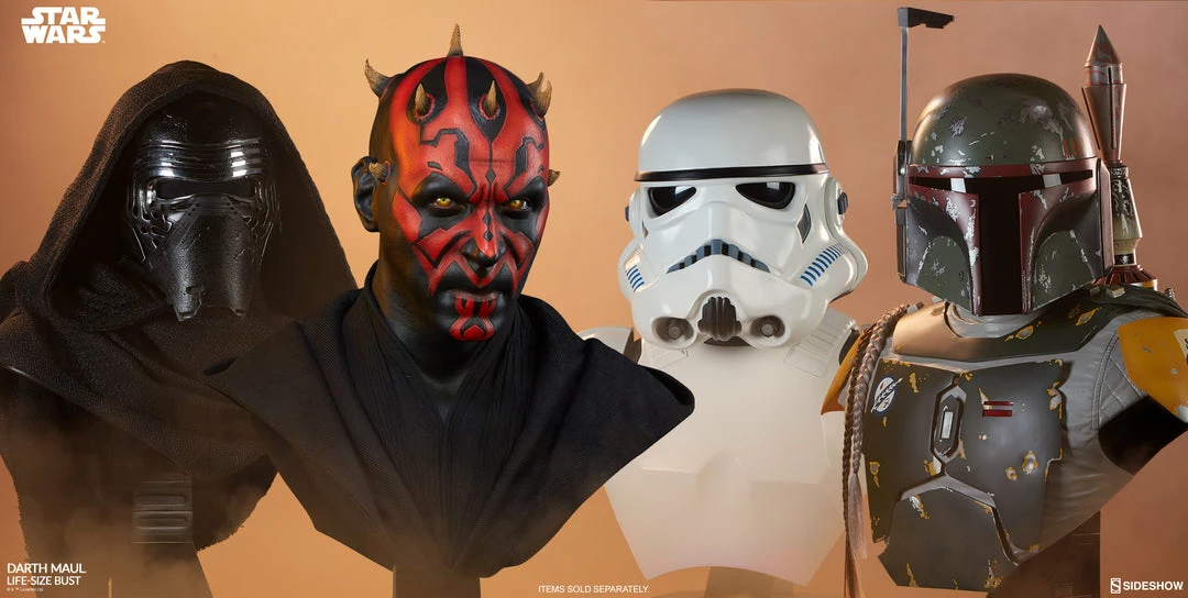 New 🧨 LIFE SIZED STATUES PROPS Darth Maul Life-Size Bust By Sideshow Collectibles 🥰 17 LIFE SIZED STATUES PROPS Darth Maul Life-Size Bust By Sideshow Collectibles