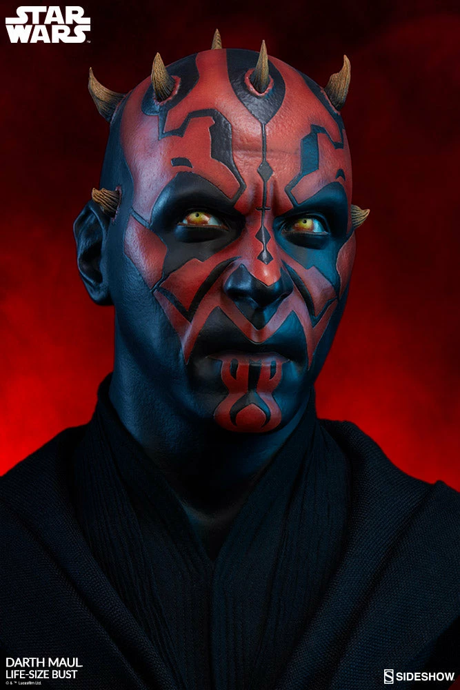 New 🧨 LIFE SIZED STATUES PROPS Darth Maul Life-Size Bust By Sideshow Collectibles 🥰 22 LIFE SIZED STATUES PROPS Darth Maul Life-Size Bust By Sideshow Collectibles