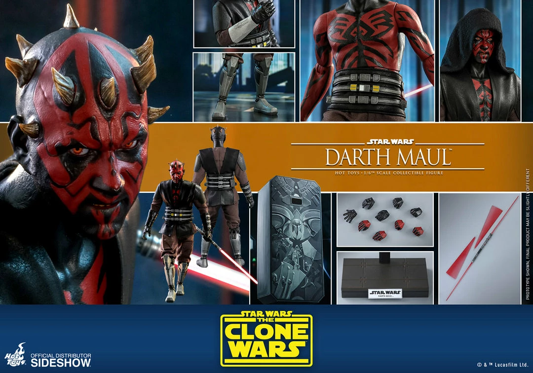 Wholesale ⭐ Hot Toys Darth Maul™ Sixth Scale Figure 🤩 23 Hot Toys Darth Maul™ Sixth Scale Figure