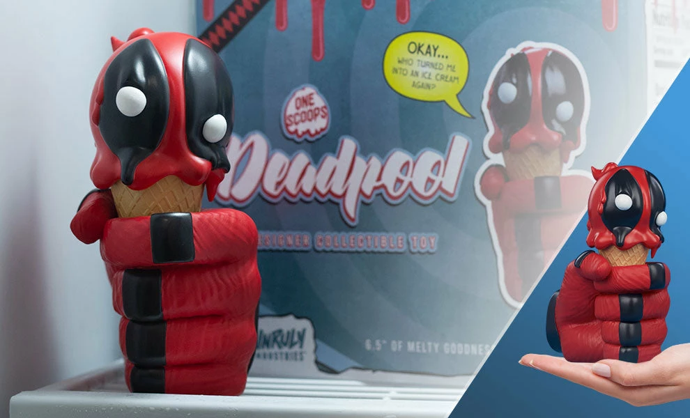 Deals ❤️ Deadpool: One Scoops Designer Collectible Toy By Unruly Industries™ By Erik Scoggan ⭐ 2 Deadpool: One Scoops Designer Collectible Toy By Unruly Industries™ By Erik Scoggan
