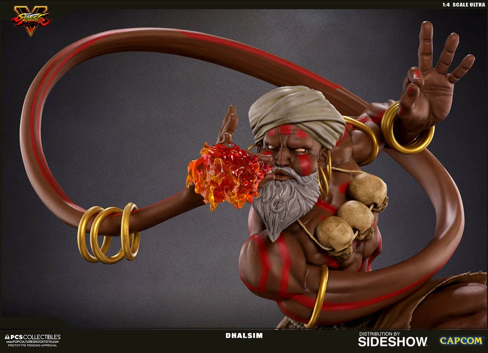 Best Sale ✨ Dhalsim Statue By PCS Collectibles Street Fighter V ⭐ 4 Dhalsim Statue By PCS Collectibles Street Fighter V