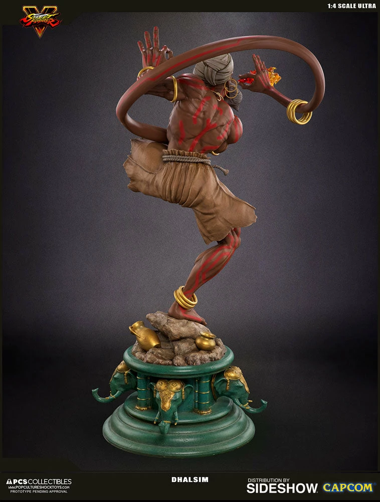 Best Sale ✨ Dhalsim Statue By PCS Collectibles Street Fighter V ⭐ 16 Dhalsim Statue By PCS Collectibles Street Fighter V