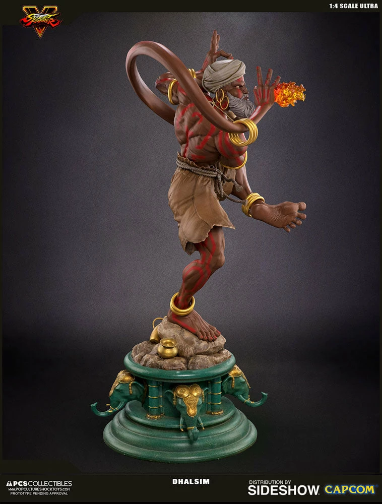 Best Sale ✨ Dhalsim Statue By PCS Collectibles Street Fighter V ⭐ 13 Dhalsim Statue By PCS Collectibles Street Fighter V