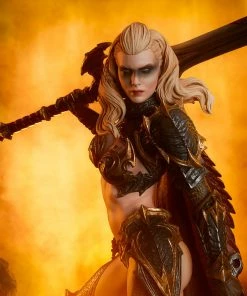 Dragon Slayer: Warrior Forged In Flame Statue By Sideshow Collectibles Premium Collection