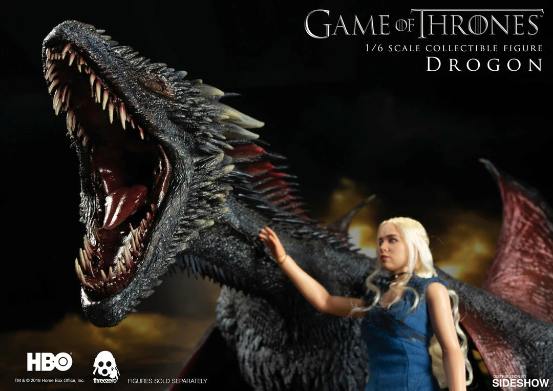 Buy 👍 Game Of Thrones Drogon Sixth Scale Figure By Threezero 😍 3 Game Of Thrones Drogon Sixth Scale Figure By Threezero