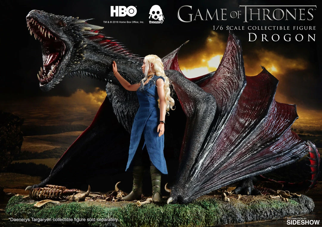 Buy 👍 Game Of Thrones Drogon Sixth Scale Figure By Threezero 😍 5 Game Of Thrones Drogon Sixth Scale Figure By Threezero