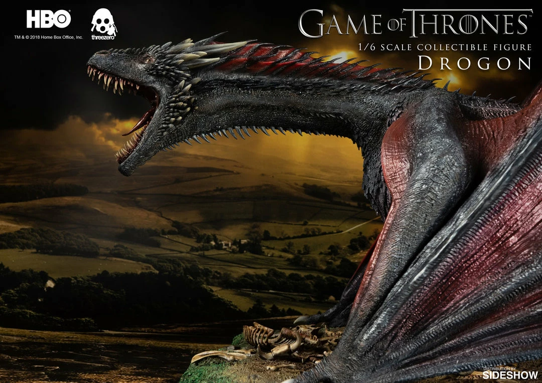 Buy 👍 Game Of Thrones Drogon Sixth Scale Figure By Threezero 😍 9 Game Of Thrones Drogon Sixth Scale Figure By Threezero
