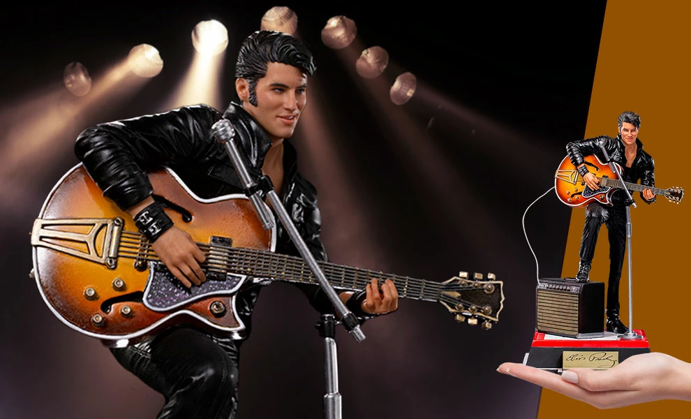Best deal ❤️ Hot Pop Cultures Store Elvis Presley (Comeback Deluxe) 1:10 Scale Statue By Iron Studios Art Scale SIDESHOW COLLECTIBLES ❤️ 1 Hot Pop Cultures Store Elvis Presley (Comeback Deluxe) 1:10 Scale Statue By Iron Studios Art Scale SIDESHOW COLLECTIBLES