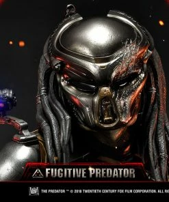 Outlet ✨ Premium Collection Fugitive Predator Deluxe Version Statue By Prime 1 Studio 1:4 Scale - The Predator 🔔 32 Premium Collection Fugitive Predator Deluxe Version Statue By Prime 1 Studio 1:4 Scale - The Predator