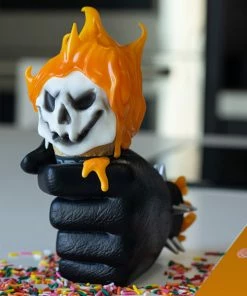 Hot Pot Cultures Doll Shop 26 Ghost Rider: One Scoops Designer Collectible Toy By Unruly Industries™ By Erik Scoggan