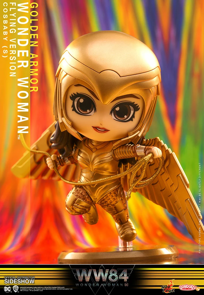 Best Sale 😀 Golden Armor Wonder Woman (Flying Version) Collectible Figure By Hot Toys Wonder Woman 1984 - Cosbaby(S) Series 😉 2 Golden Armor Wonder Woman (Flying Version) Collectible Figure By Hot Toys Wonder Woman 1984 - Cosbaby(S) Series