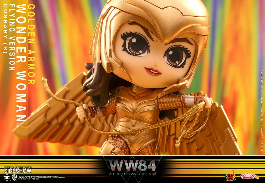 Best Sale 😀 Golden Armor Wonder Woman (Flying Version) Collectible Figure By Hot Toys Wonder Woman 1984 - Cosbaby(S) Series 😉 4 Golden Armor Wonder Woman (Flying Version) Collectible Figure By Hot Toys Wonder Woman 1984 - Cosbaby(S) Series