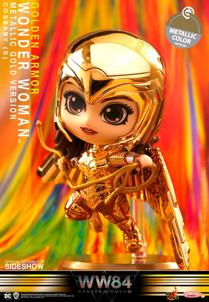 Deals ๐ Golden Armor Wonder Woman (Metallic Gold Version) Collectible Figure By Hot Toys Wonder Woman 1984 - Cosbaby(S) Series ๐ 2 Golden Armor Wonder Woman (Metallic Gold Version) Collectible Figure By Hot Toys Wonder Woman 1984 - Cosbaby(S) Series