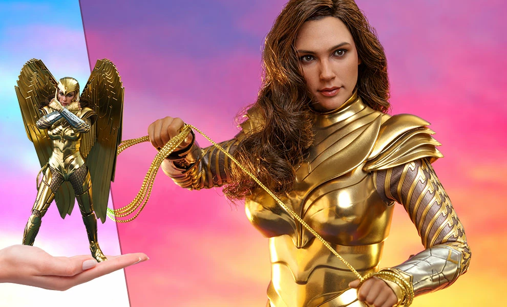 Cheap ❤️ Golden Armor Wonder Woman Sixth Scale Figure By Hot Toys Movie Masterpiece Series - Wonder Woman 1984 🧨 1 Golden Armor Wonder Woman Sixth Scale Figure By Hot Toys Movie Masterpiece Series - Wonder Woman 1984