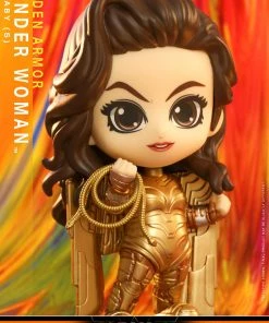 Promo ✔️ Golden Armor Wonder Woman Collectible Figure By Hot Toys Wonder Woman 1984 - Cosbaby(S) Series ✨ 6 Golden Armor Wonder Woman Collectible Figure By Hot Toys Wonder Woman 1984 - Cosbaby(S) Series