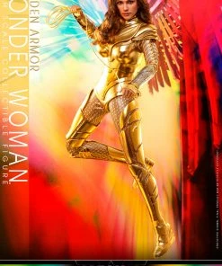 Cheap ❤️ Golden Armor Wonder Woman Sixth Scale Figure By Hot Toys Movie Masterpiece Series - Wonder Woman 1984 🧨 11 Golden Armor Wonder Woman Sixth Scale Figure By Hot Toys Movie Masterpiece Series - Wonder Woman 1984