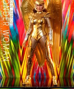 Cheap ❤️ Golden Armor Wonder Woman Sixth Scale Figure By Hot Toys Movie Masterpiece Series - Wonder Woman 1984 🧨 12 Golden Armor Wonder Woman Sixth Scale Figure By Hot Toys Movie Masterpiece Series - Wonder Woman 1984