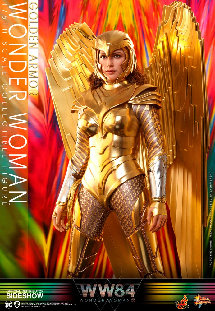 Cheap ❤️ Golden Armor Wonder Woman Sixth Scale Figure By Hot Toys Movie Masterpiece Series - Wonder Woman 1984 🧨 6 Golden Armor Wonder Woman Sixth Scale Figure By Hot Toys Movie Masterpiece Series - Wonder Woman 1984