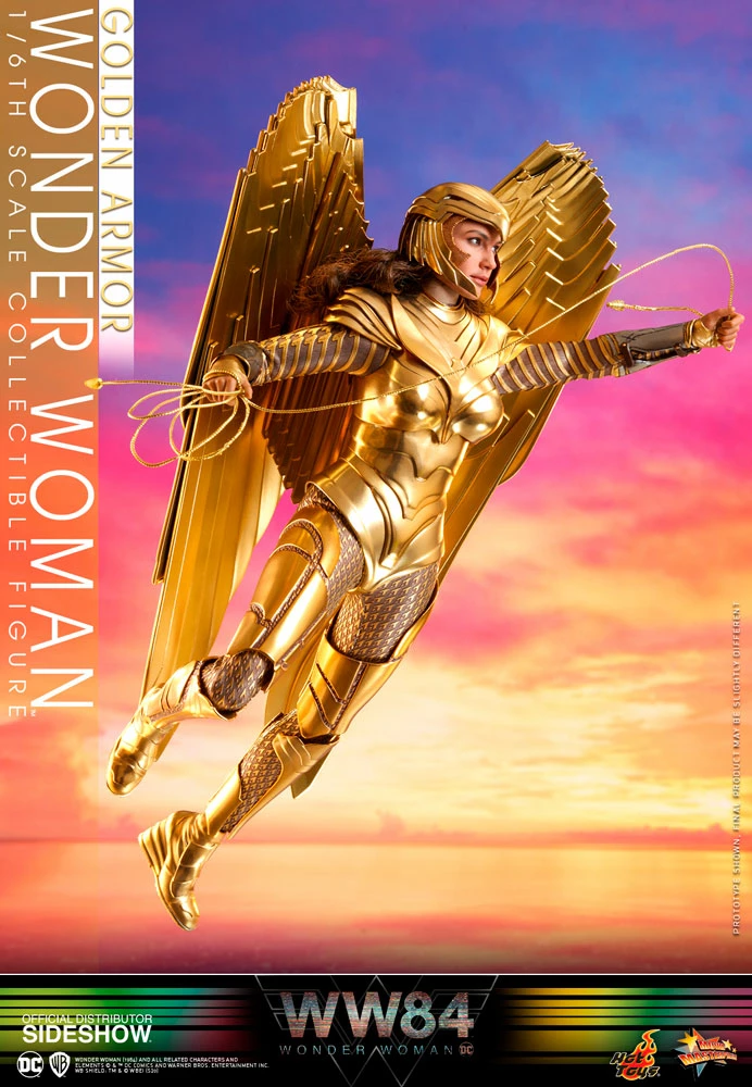 Cheap ❤️ Golden Armor Wonder Woman Sixth Scale Figure By Hot Toys Movie Masterpiece Series - Wonder Woman 1984 🧨 7 Golden Armor Wonder Woman Sixth Scale Figure By Hot Toys Movie Masterpiece Series - Wonder Woman 1984