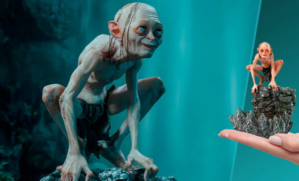 Promo ๐ SIDESHOW COLLECTIBLES Gollum Deluxe 1:10 Scale Statue By Iron Studios The Lord Of The Rings - Art Scale 1:10 Sideshow โค๏ธ 1 SIDESHOW COLLECTIBLES Gollum Deluxe 1:10 Scale Statue By Iron Studios The Lord Of The Rings - Art Scale 1:10 Sideshow