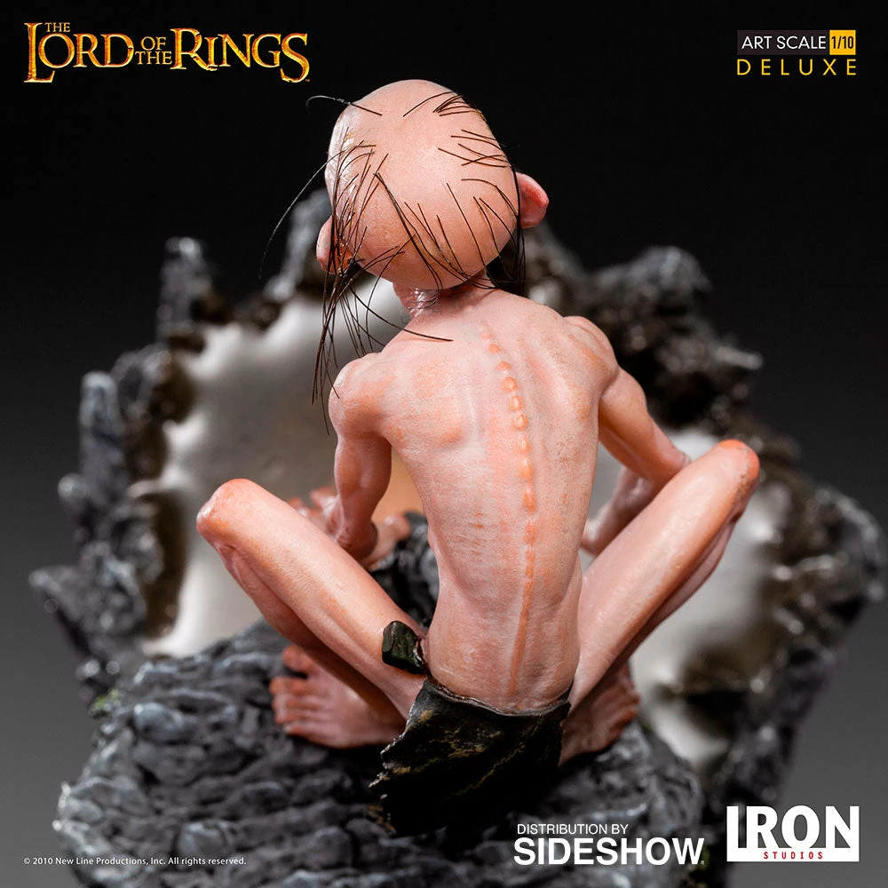Promo ๐ SIDESHOW COLLECTIBLES Gollum Deluxe 1:10 Scale Statue By Iron Studios The Lord Of The Rings - Art Scale 1:10 Sideshow โค๏ธ 13 SIDESHOW COLLECTIBLES Gollum Deluxe 1:10 Scale Statue By Iron Studios The Lord Of The Rings - Art Scale 1:10 Sideshow