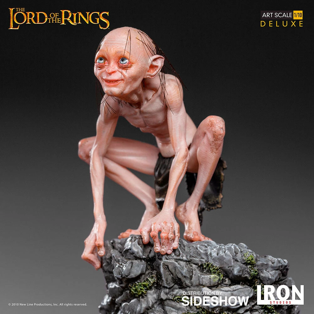 Promo ๐ SIDESHOW COLLECTIBLES Gollum Deluxe 1:10 Scale Statue By Iron Studios The Lord Of The Rings - Art Scale 1:10 Sideshow โค๏ธ 7 SIDESHOW COLLECTIBLES Gollum Deluxe 1:10 Scale Statue By Iron Studios The Lord Of The Rings - Art Scale 1:10 Sideshow