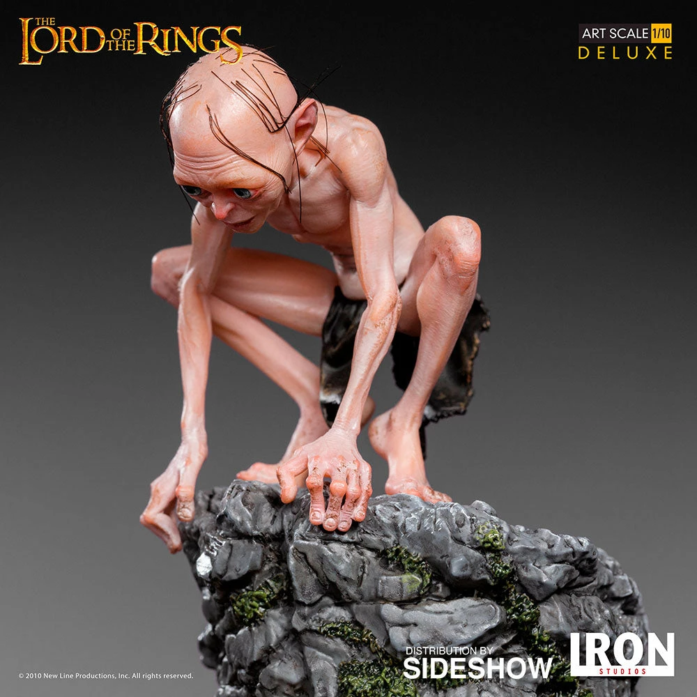 Promo ๐ SIDESHOW COLLECTIBLES Gollum Deluxe 1:10 Scale Statue By Iron Studios The Lord Of The Rings - Art Scale 1:10 Sideshow โค๏ธ 5 SIDESHOW COLLECTIBLES Gollum Deluxe 1:10 Scale Statue By Iron Studios The Lord Of The Rings - Art Scale 1:10 Sideshow