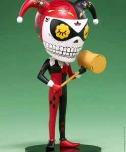 Harley Quinn Calavera Designer Collectible Toy By Unruly Industries™ By Jose Pulido
