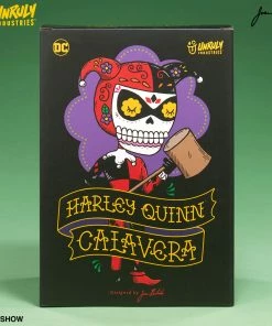 Harley Quinn Calavera Designer Collectible Toy By Unruly Industries™ By Jose Pulido