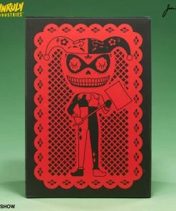 Harley Quinn Calavera Designer Collectible Toy By Unruly Industries™ By Jose Pulido