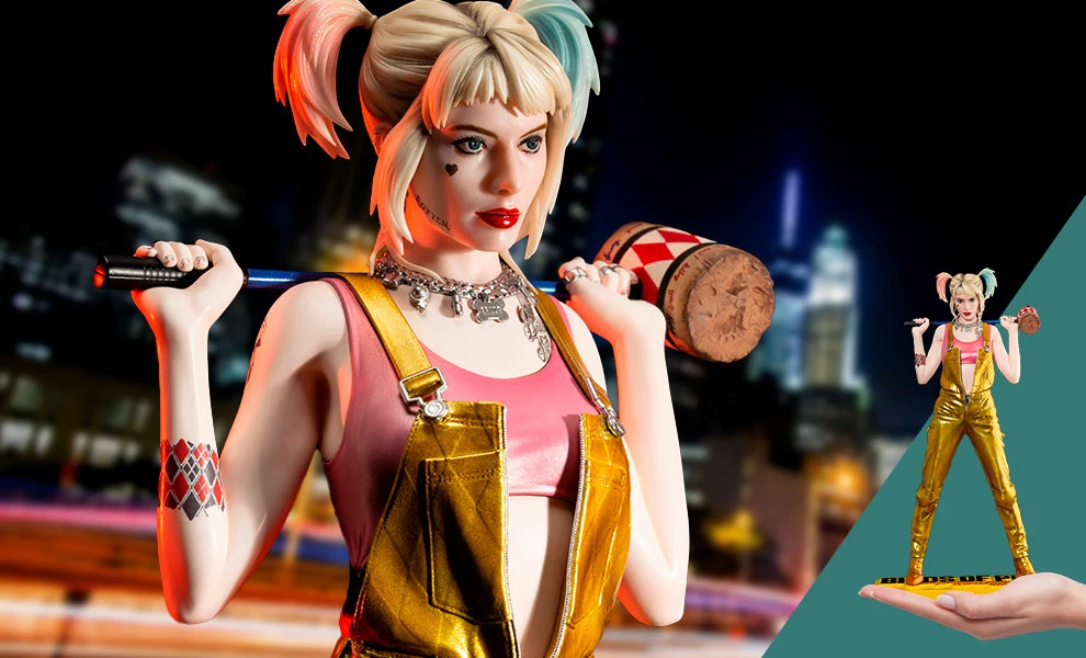 Promo 💯 SIDESHOW COLLECTIBLES Harley Quinn Statue By Kotobukiya ARTFX - Birds Of Prey (And The Fantabulous Emancipation Of One Harley Quinn) ⌛ 1 SIDESHOW COLLECTIBLES Harley Quinn Statue By Kotobukiya ARTFX - Birds Of Prey (And The Fantabulous Emancipation Of One Harley Quinn)