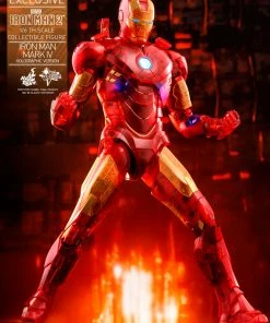 Iron Man Mark IV (Holographic Version) Sixth Scale Figure By Hot Toys Iron Man 2 - Movie Masterpiece Series