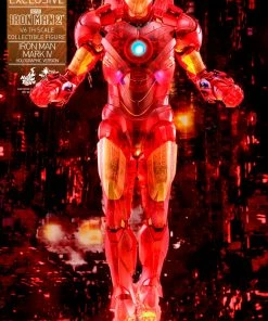 Iron Man Mark IV (Holographic Version) Sixth Scale Figure By Hot Toys Iron Man 2 - Movie Masterpiece Series