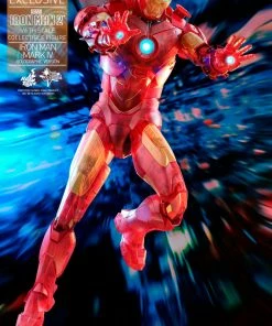 Iron Man Mark IV (Holographic Version) Sixth Scale Figure By Hot Toys Iron Man 2 - Movie Masterpiece Series
