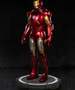 Deals ⭐ Iron Man Mark VII Life-Size Figure By Sideshow Collectibles ✔️ 21 Iron Man Mark VII Life-Size Figure By Sideshow Collectibles