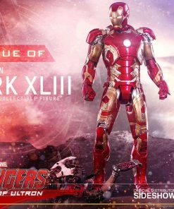 Iron Man Mark XLIII Sixth Scale Figure By Hot Toys DIECAST Movie Masterpiece Series - Avengers: Age Of Ultron