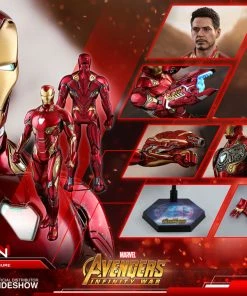 Iron Man Mark L Sixth Scale Figure By Hot Toys Diecast Movie Masterpiece Series - Avengers: Infinity War