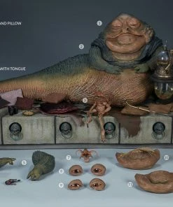 Sideshow Collectibles Jabba The Hutt And Throne Deluxe Sixth Scale Figure