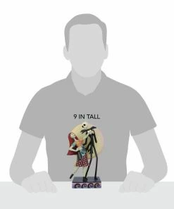 SIDESHOW COLLECTIBLES Jack And Sally Romance Figurine By Enesco, LLC Disney Traditions - The Nightmare Before Christmas - A Moonlit Dance NEW