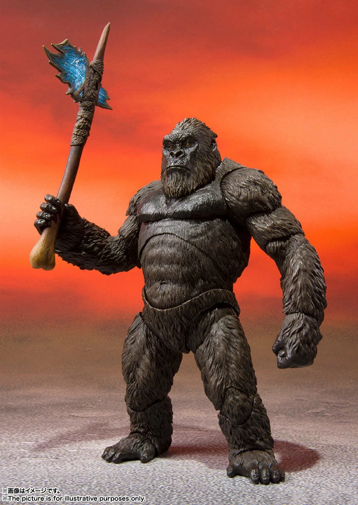 Best Sale 🔥 Bandai Spirits SH Monsterarts Kong Collectible Figure By Bandai Spirits S.H.Monsterarts Monsters, MonsterVerse! ❤️ 6 Bandai Spirits SH Monsterarts Kong Collectible Figure By Bandai Spirits S.H.Monsterarts Monsters, MonsterVerse!