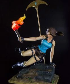 Lara Croft Statue By Gaming Heads Regular Edition - 1:6 Scale - Tomb Raider: Temple Of Osiris Premium Collection