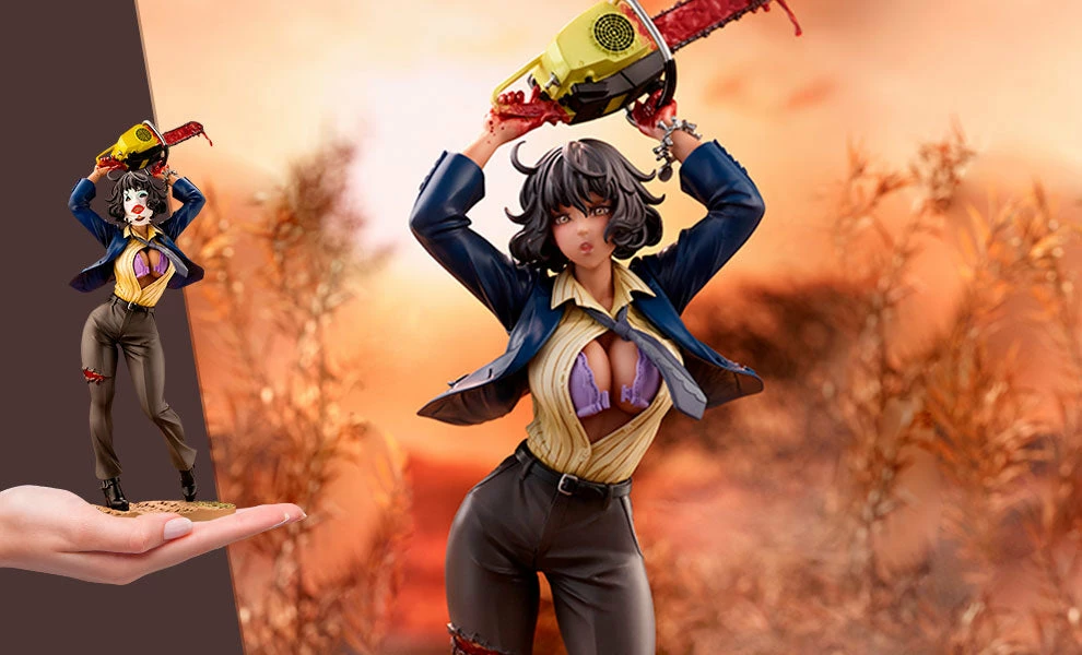 Cheapest 🥰 Leatherface Chainsaw Dance Statue By Kotobukiya Bishoujo Series - 1:7 Scale Texas Chainsaw Massacre 😉 1 Leatherface Chainsaw Dance Statue By Kotobukiya Bishoujo Series - 1:7 Scale Texas Chainsaw Massacre